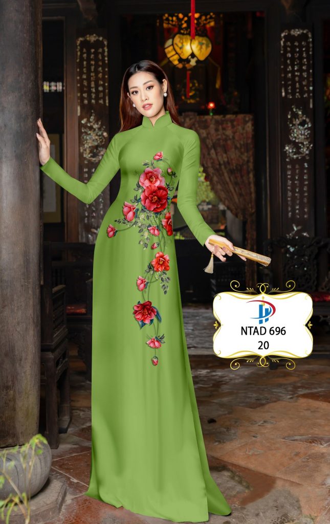 Vải áo dài Hoa Hoa Trước Ngực NTAD 696 2 vai-ao-dai-hoa-truoc-nguc-ntad-696