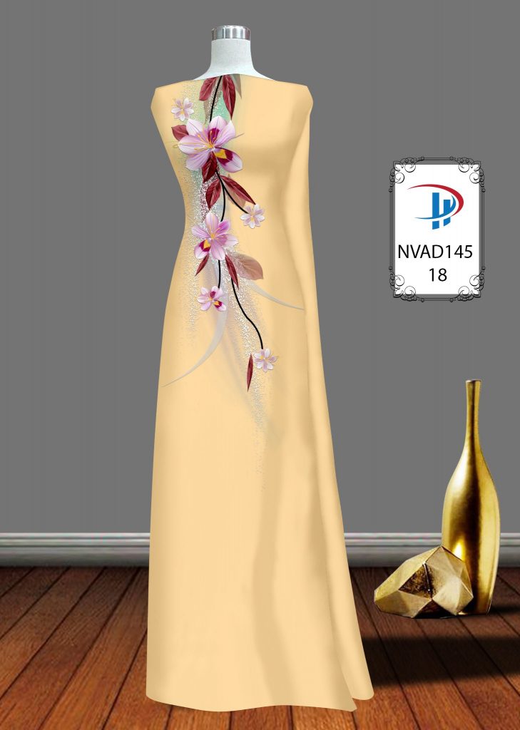 Vải áo dài Hoa Trước Ngực NVAD 145 4 vai-ao-dai-hoa-truoc-nguc-nvad-145