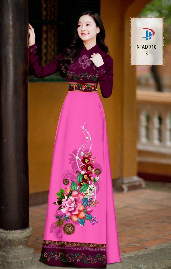 Vải áo dài hình Hoa Văn NTAD 710 1 vai-ao-dai-hoa-van-ntad-710