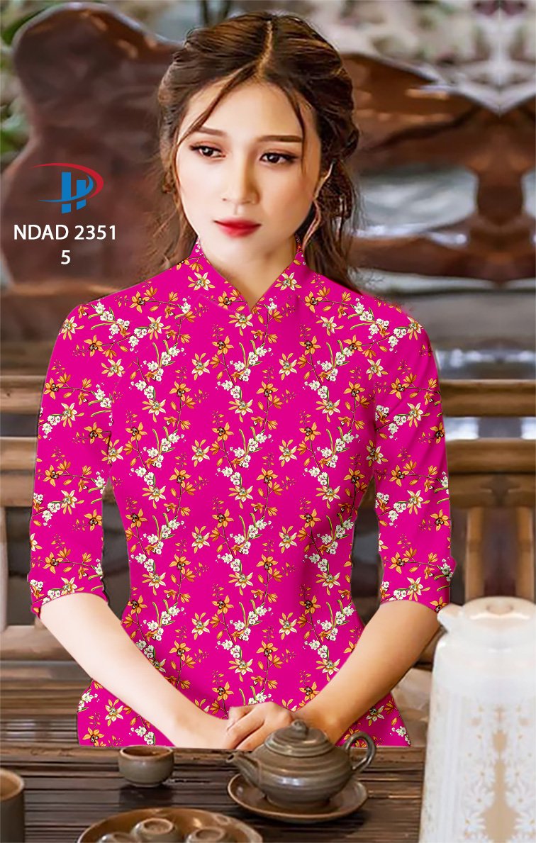 Vải áo dài Hoa Nhí NDAD 2351 2 vai-ao-dai-hoa-nhi-ndad-2351