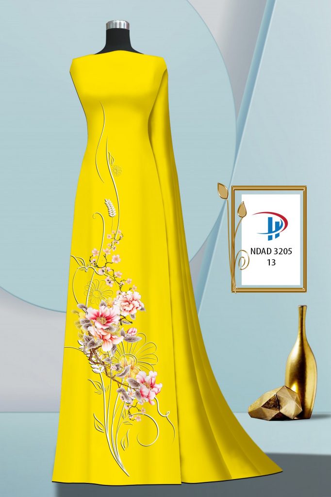 Vải áo dài Hoa Chân NDAD 3205 2 vai-ao-dai-hoa-chan-ndad-3205