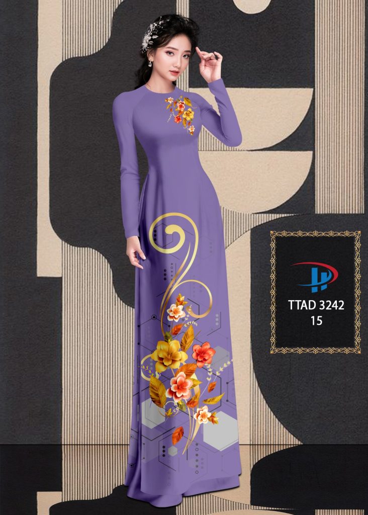 Vải áo dài Hoa Trên Hoa Dưới TTAD 3242 1 vai-ao-dai-hoa-tren-hoa-duoi-ttad-3242
