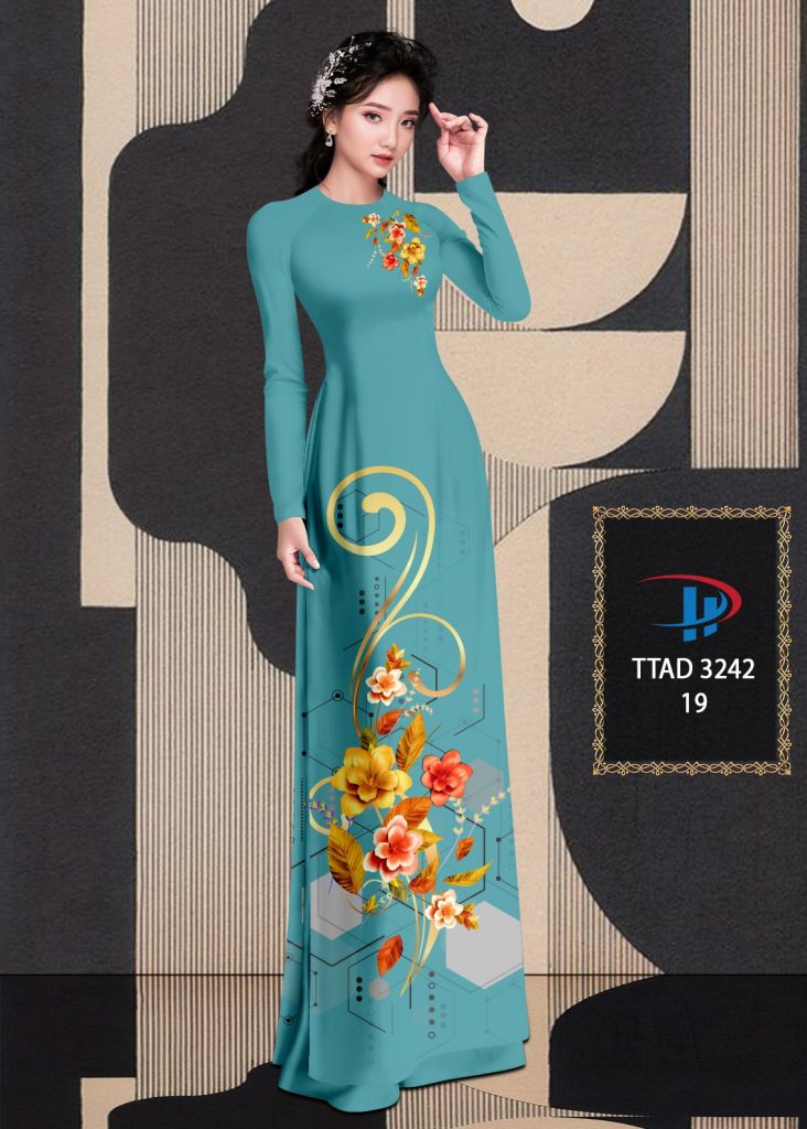 Vải áo dài Hoa Trên Hoa Dưới TTAD 3242 4 vai-ao-dai-hoa-tren-hoa-duoi-ttad-3242