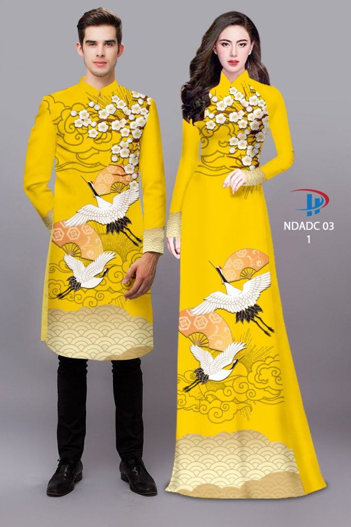 Vải áo dài Cặp Đôi NDADC 03 1 vai-ao-dai-cap-doi-ndadc-03