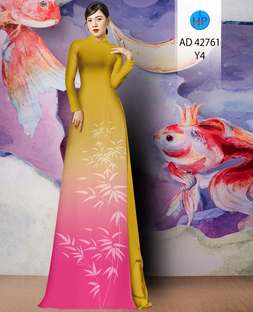 Vải áo dài in hình cây tre trúc AD 42761 10 vai-ao-dai-cay-tre-truc-ad-42761