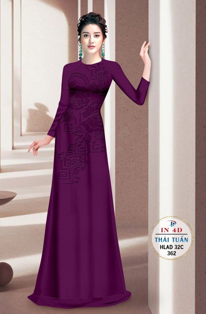 Vải áo dài hoa văn chìm in 4D HLAD 32C 14 vai-ao-dai-hoa-van-chim-in-4d-hlad-32c