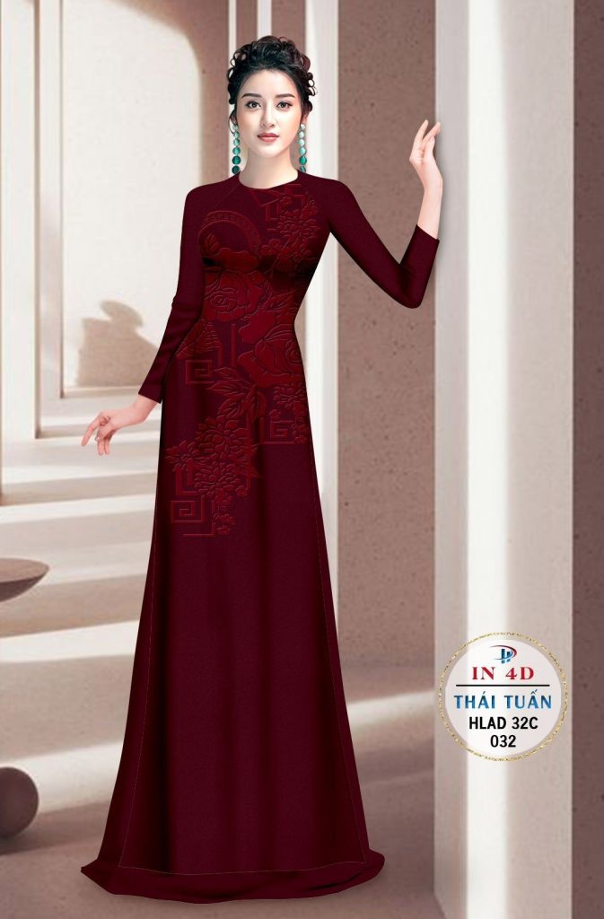 Vải áo dài hoa văn chìm in 4D HLAD 32C 26 vai-ao-dai-hoa-van-chim-in-4d-hlad-32c
