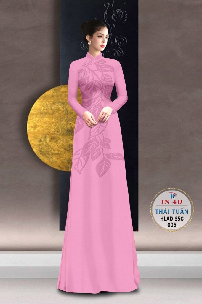 Vải áo dài hoa văn chìm in 4D HLAD 35C 28 vai-ao-dai-hoa-van-chim-in-4d-hlad-35c