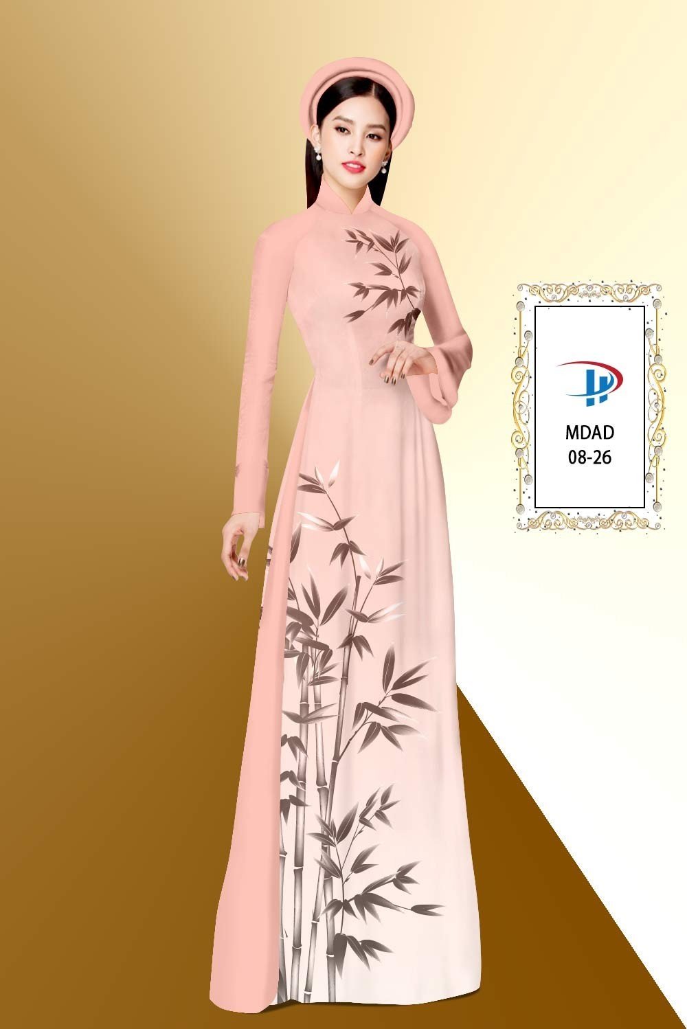 Vải áo dài Cây Tre Trúc MDAD 08 12 vai-ao-dai-cay-tre-truc-mdad-08