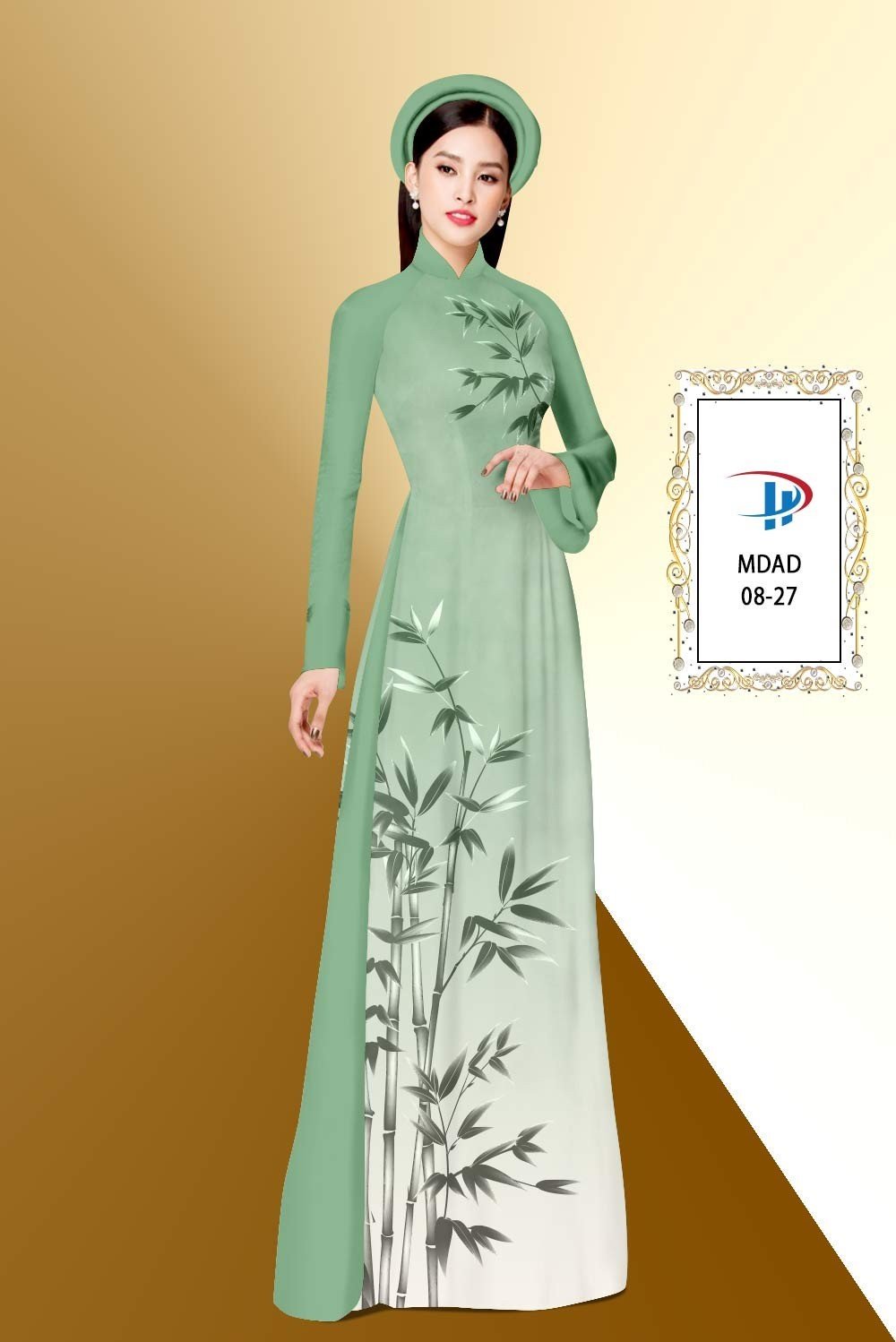 Vải áo dài Cây Tre Trúc MDAD 08 17 vai-ao-dai-cay-tre-truc-mdad-08