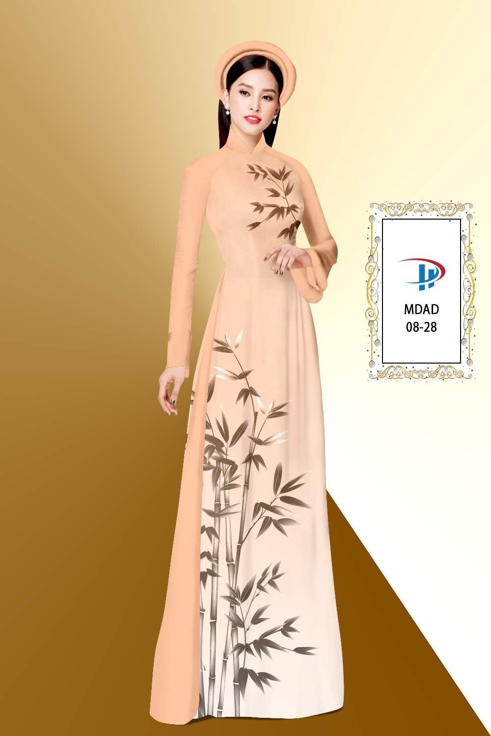 Vải áo dài Cây Tre Trúc MDAD 08 15 vai-ao-dai-cay-tre-truc-mdad-08