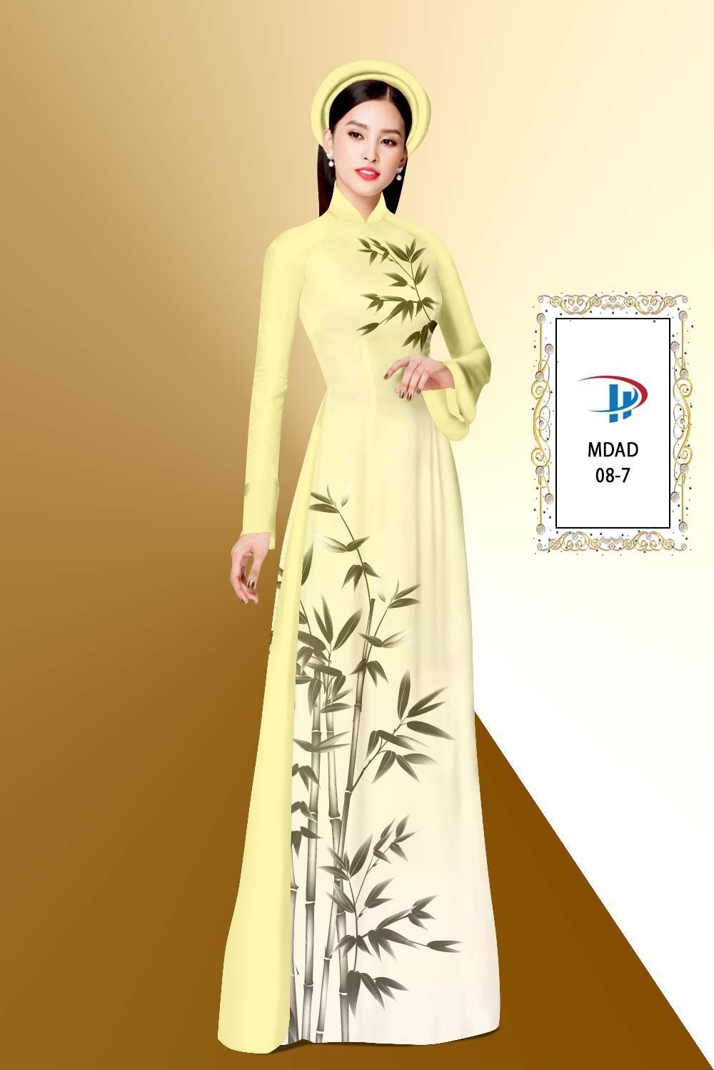 Vải áo dài Cây Tre Trúc MDAD 08 21 vai-ao-dai-cay-tre-truc-mdad-08