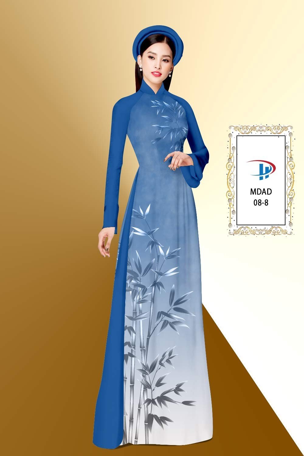 Vải áo dài Cây Tre Trúc MDAD 08 22 vai-ao-dai-cay-tre-truc-mdad-08