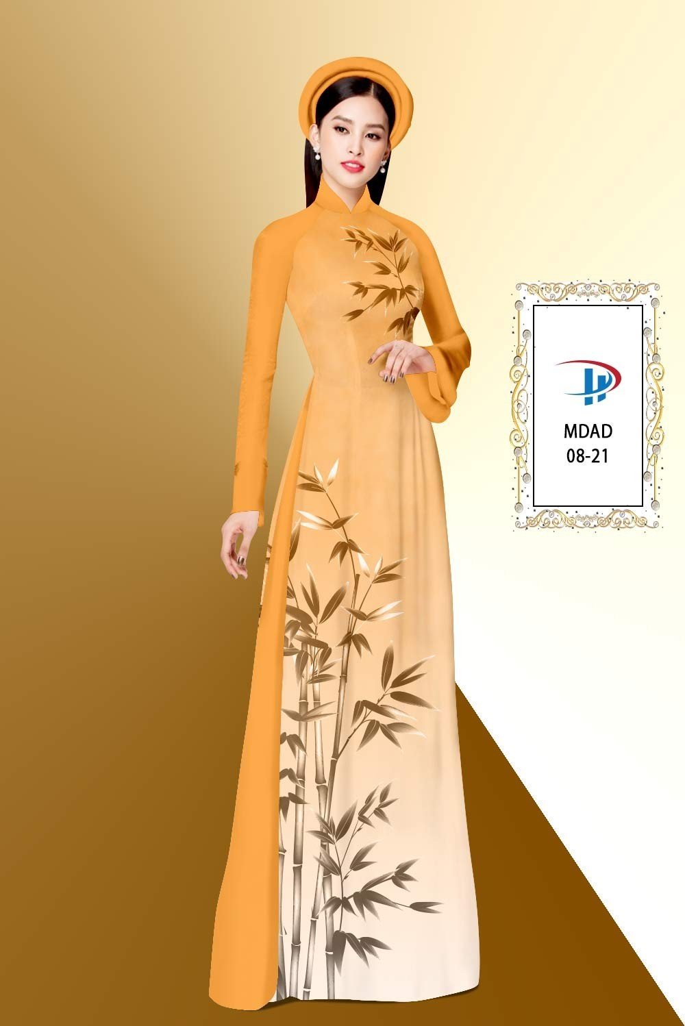 Vải áo dài Cây Tre Trúc MDAD 08 8 vai-ao-dai-cay-tre-truc-mdad-08