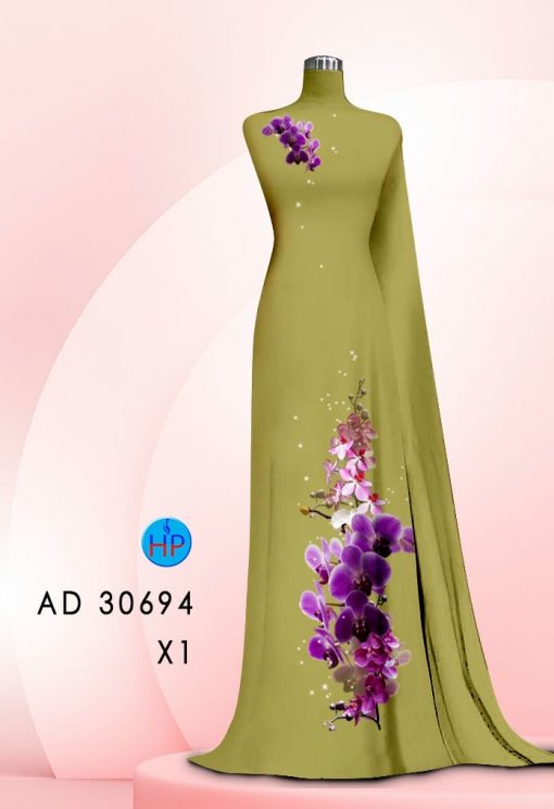 Vải áo dài Hoa Lan AD 30694 7 vai-ao-dai-hoa-lan-ad-30694
