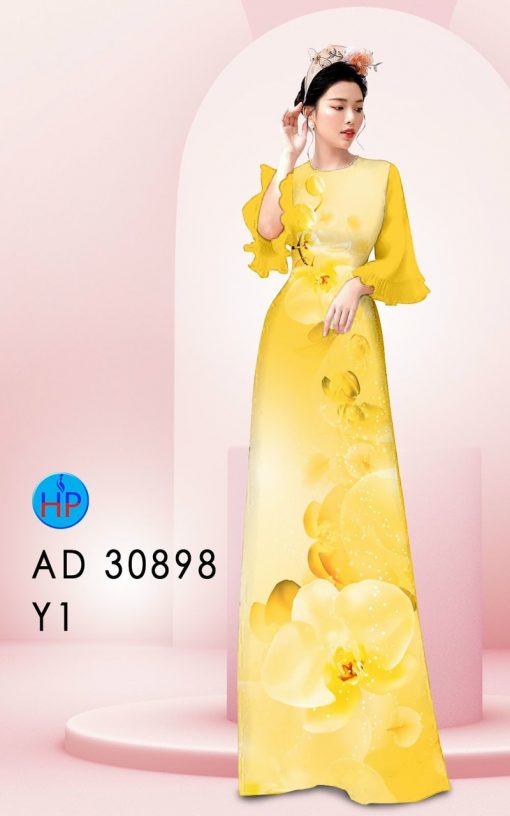 Vải áo dài Hoa Lan AD 30898 4 vai-ao-dai-hoa-lan-ad-30898