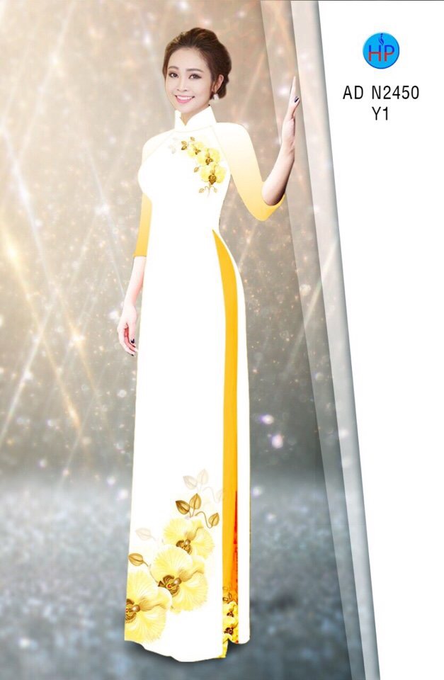 Vải áo dài Hoa Lan AD N2450 18 vai-ao-dai-hoa-lan-ad-n2450