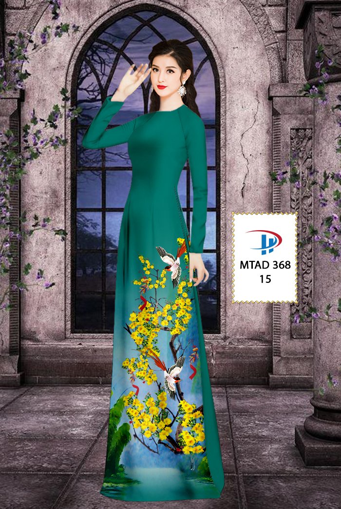 Vải áo dài Hoa Mai MTAD 368 21 vai-ao-dai-hoa-mai-mtad-368