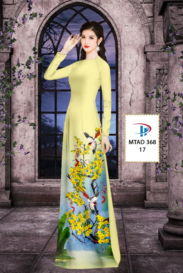 Vải áo dài Hoa Mai MTAD 368 24 vai-ao-dai-hoa-mai-mtad-368