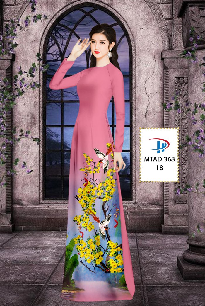 Vải áo dài Hoa Mai MTAD 368 20 vai-ao-dai-hoa-mai-mtad-368