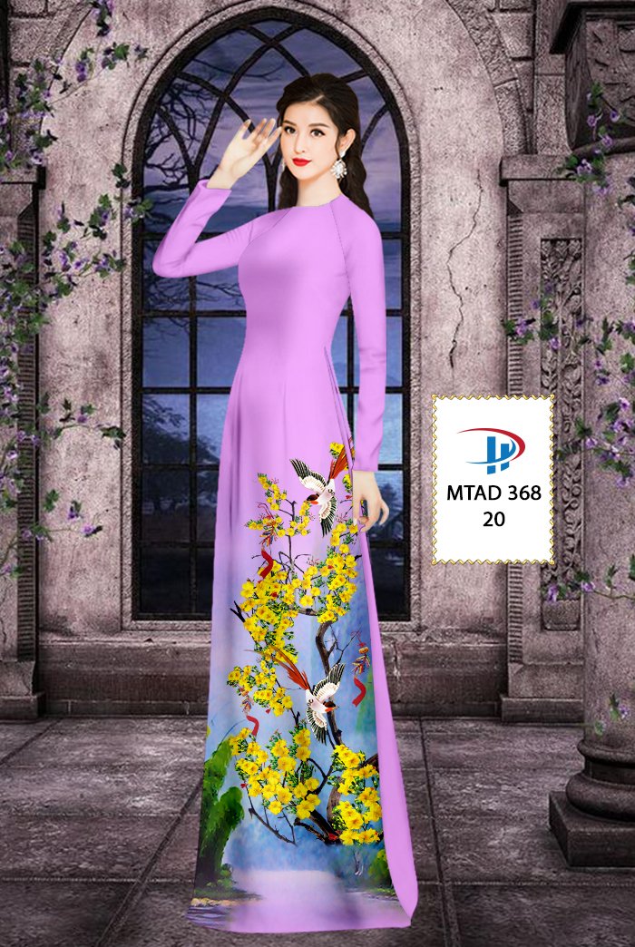 Vải áo dài Hoa Mai MTAD 368 18 vai-ao-dai-hoa-mai-mtad-368