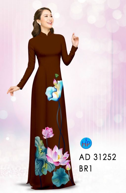 Vải áo dài Hoa Sen AD 31252 5 vai-ao-dai-hoa-sen-ad-31252