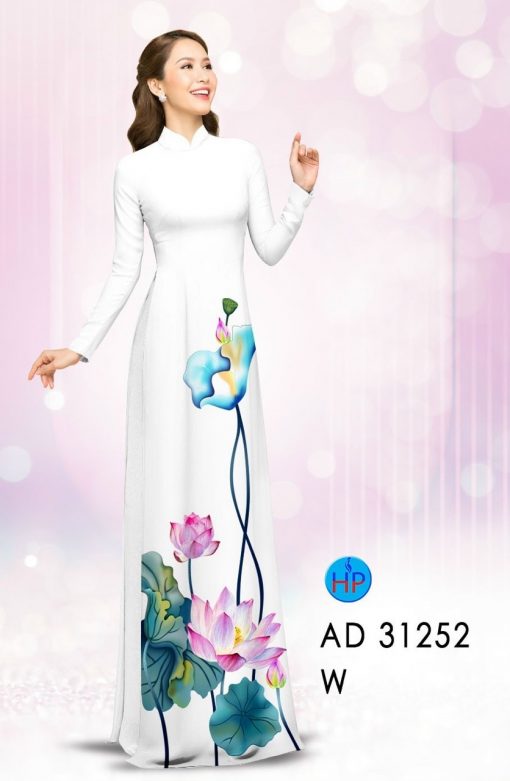 Vải áo dài Hoa Sen AD 31252 3 vai-ao-dai-hoa-sen-ad-31252