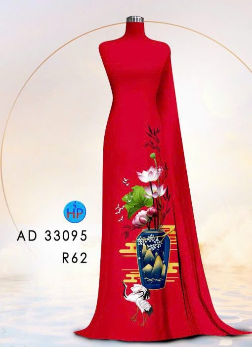 Vải áo dài Hoa Sen AD 33095 9 vai-ao-dai-hoa-sen-ad-33095