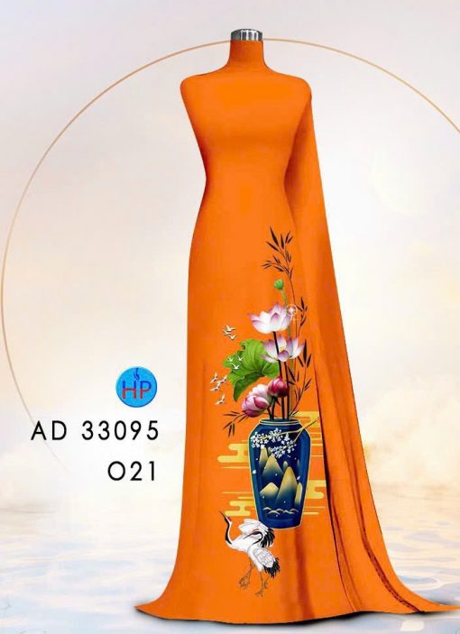 Vải áo dài Hoa Sen AD 33095 6 vai-ao-dai-hoa-sen-ad-33095