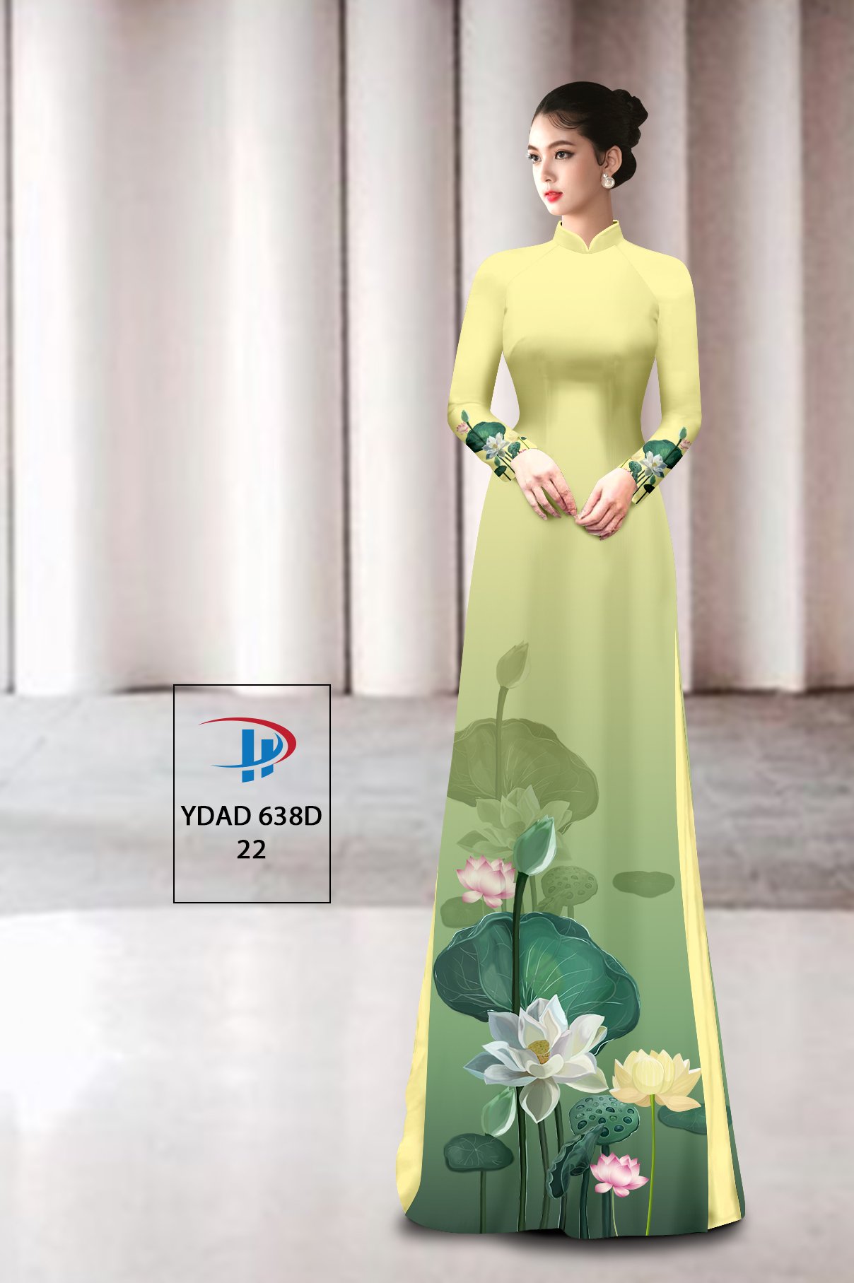 Vải áo dài Hoa Sen YDAD 638B 12 vai-ao-dai-hoa-sen-ydad-638b