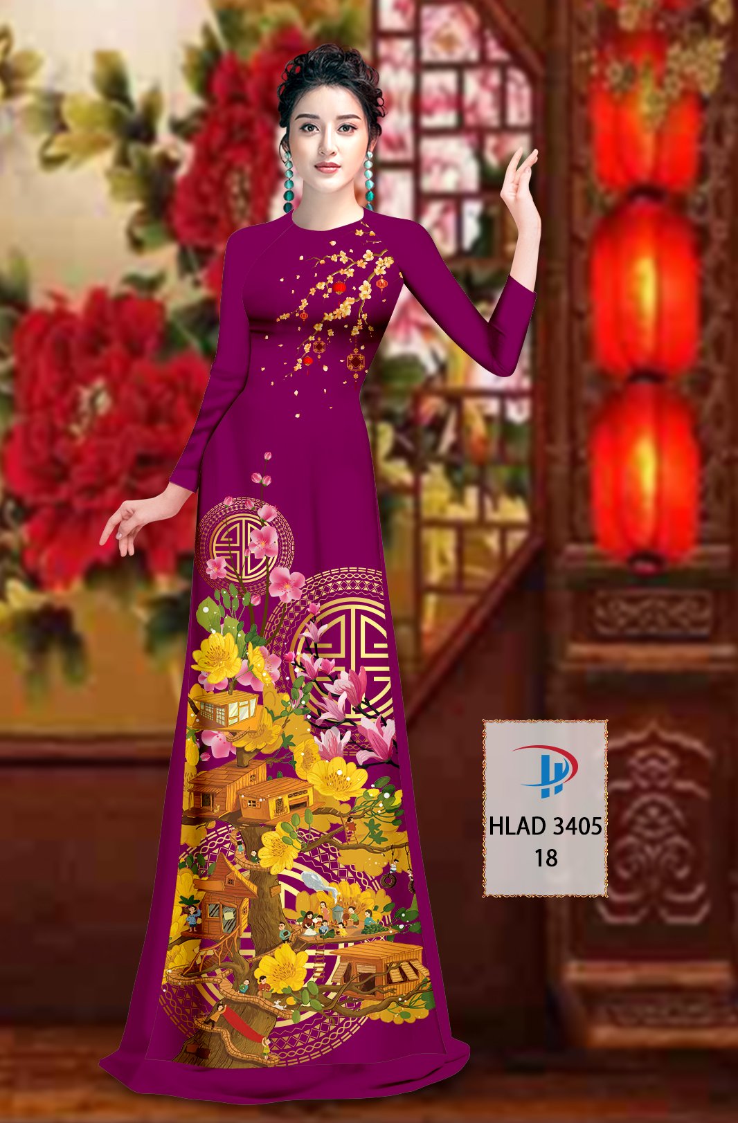 Vải áo dài Lễ Tết 2024 3 vai-ao-dai-le-tet-2024