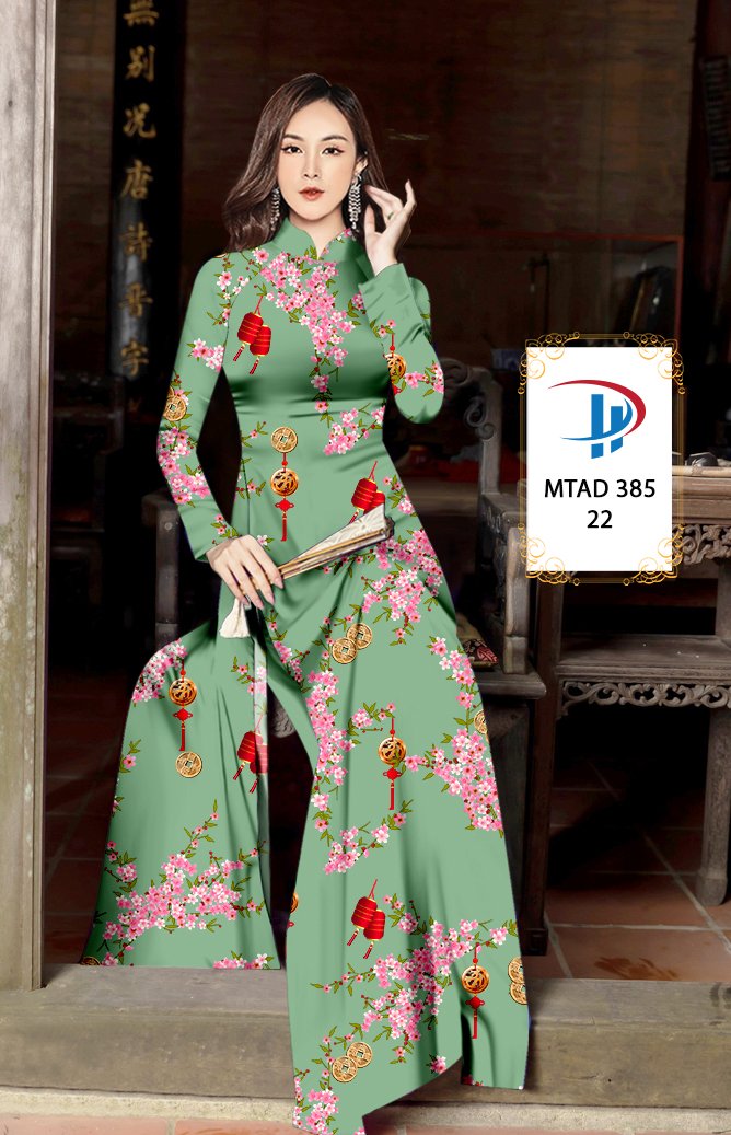 Vải áo dài Hoa Đào MTAD 385 15 vai-ao-dai-hoa-dao-mtad-385