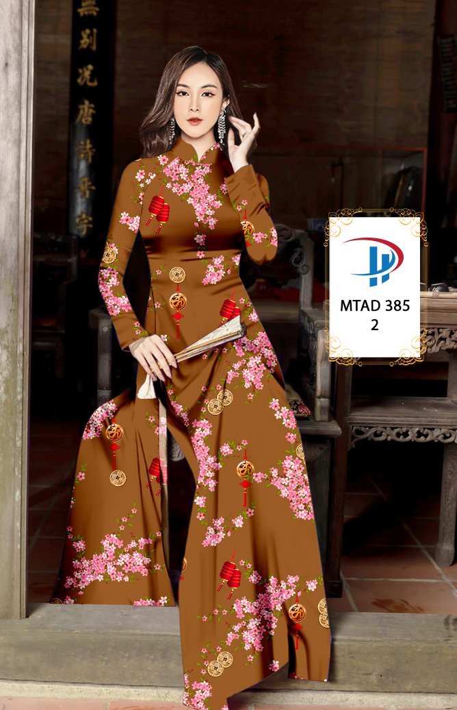 Vải áo dài Hoa Đào MTAD 385 6 vai-ao-dai-hoa-dao-mtad-385