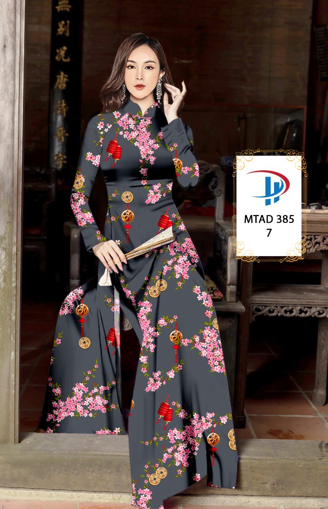 Vải áo dài Hoa Đào MTAD 385 8 vai-ao-dai-hoa-dao-mtad-385