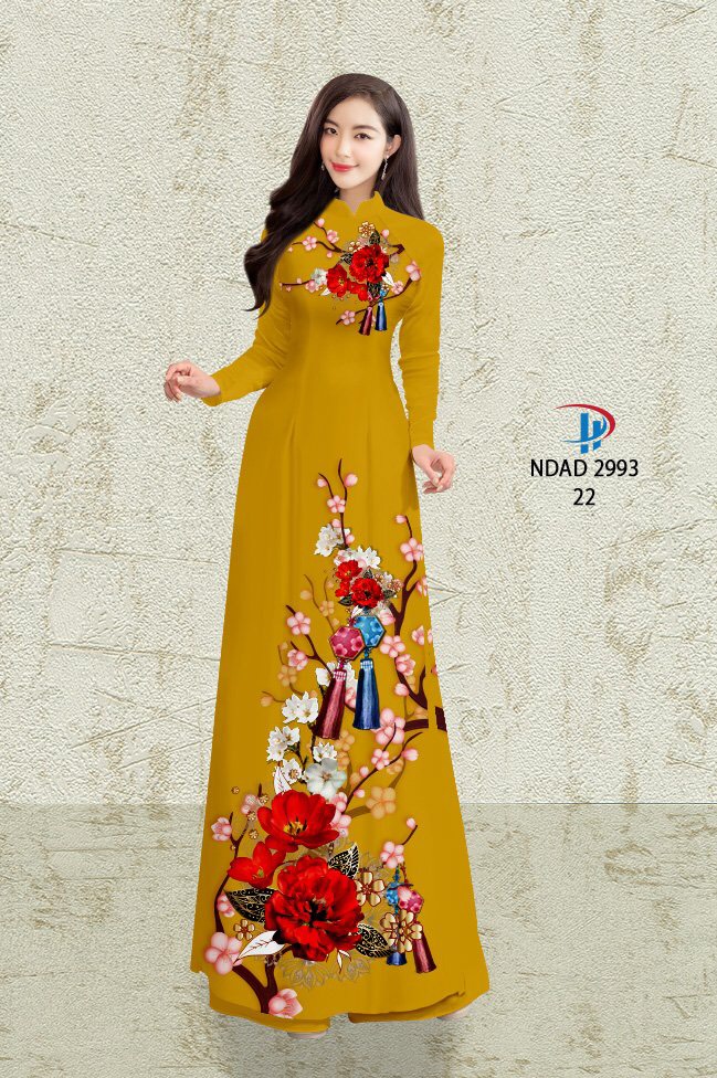 Vải áo dài Hoa Đào NDAD 2993 22 vai-ao-dai-hoa-dao-ndad-2993