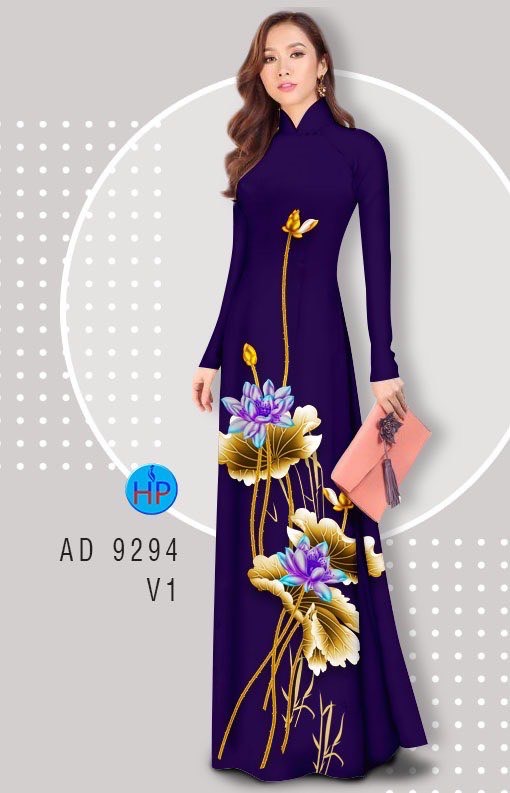 Vải áo dài Hoa Sen AD 9294 7 vai-ao-dai-hoa-sen-ad-9294