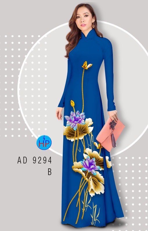 Vải áo dài Hoa Sen AD 9294 2 vai-ao-dai-hoa-sen-ad-9294