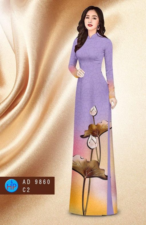 Vải áo dài Hoa Sen AD 9860 6 vai-ao-dai-hoa-sen-ad-9860