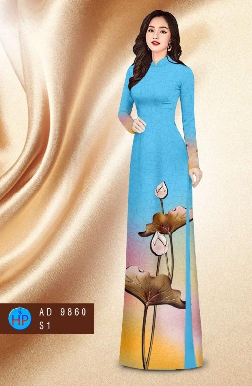 Vải áo dài Hoa Sen AD 9860 11 vai-ao-dai-hoa-sen-ad-9860