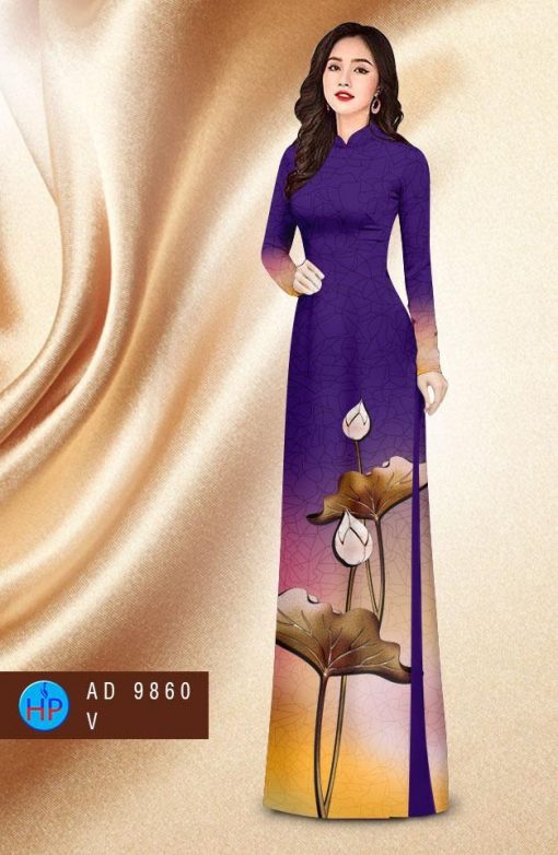 Vải áo dài Hoa Sen AD 9860 10 vai-ao-dai-hoa-sen-ad-9860
