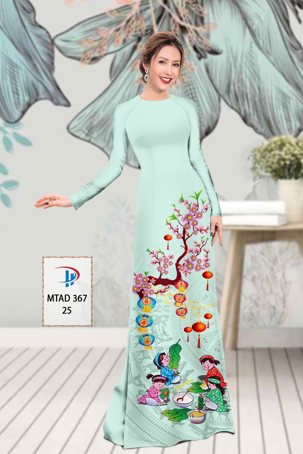 Vải áo dài Lễ Tết MTAD 367 10 vai-ao-dai-le-tet-mtad-367