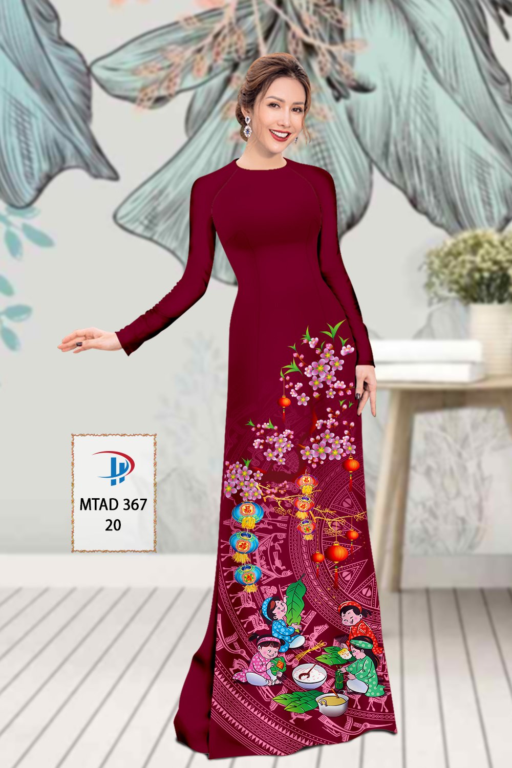 Vải áo dài Lễ Tết MTAD 367 22 vai-ao-dai-le-tet-mtad-367