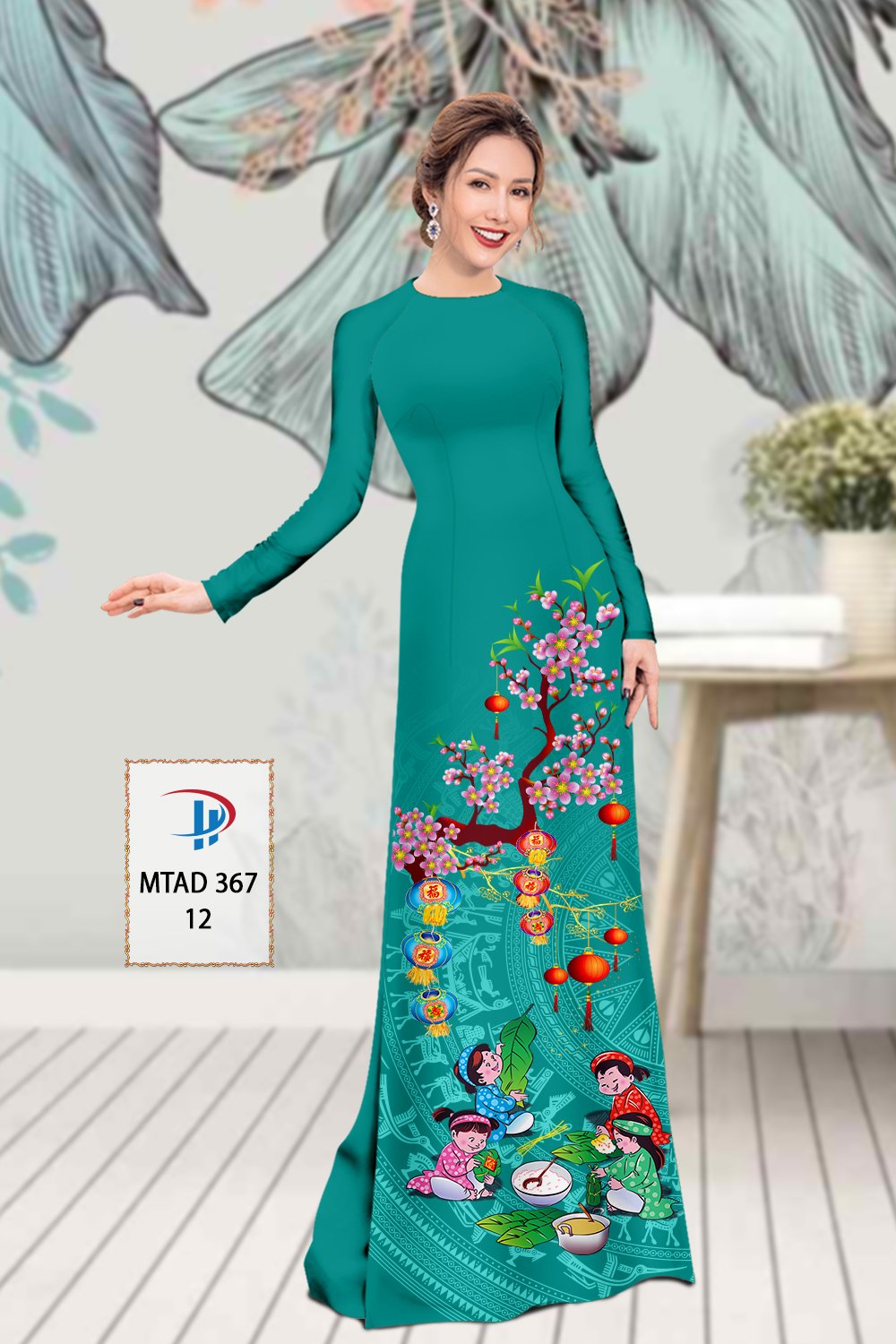 Vải áo dài Lễ Tết MTAD 367 6 vai-ao-dai-le-tet-mtad-367