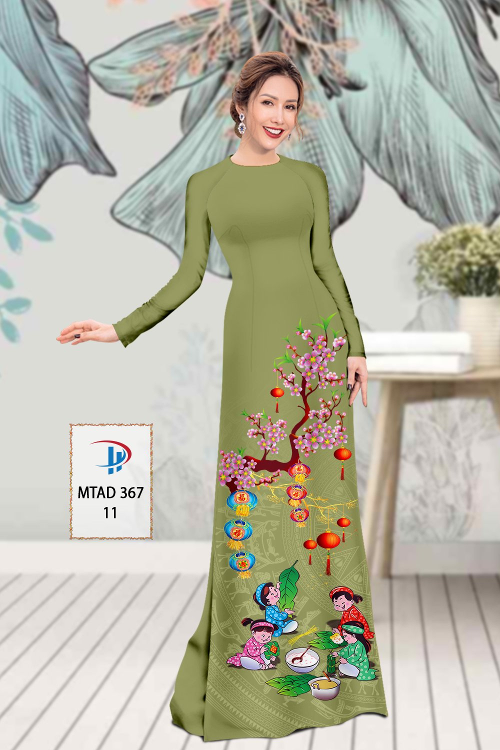 Vải áo dài Lễ Tết MTAD 367 2 vai-ao-dai-le-tet-mtad-367