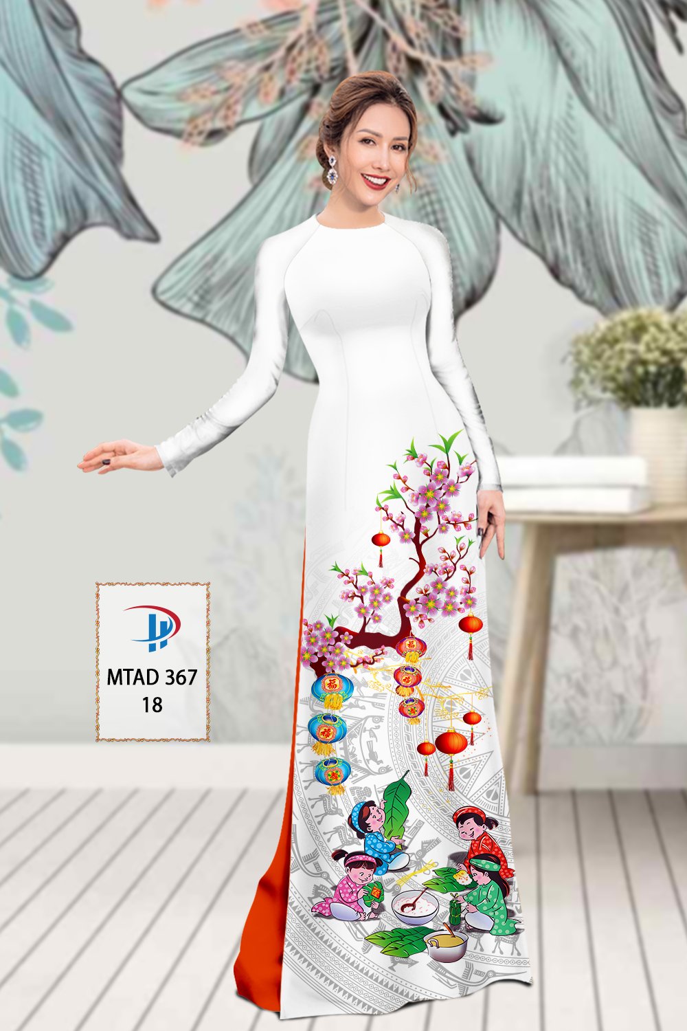 Vải áo dài Lễ Tết MTAD 367 1 vai-ao-dai-le-tet-mtad-367