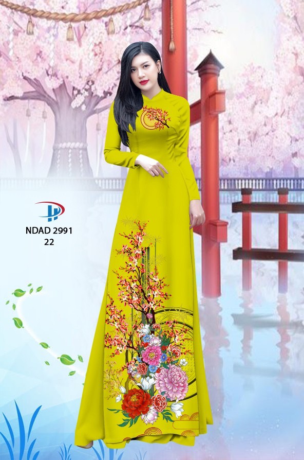 Vải áo dài Lễ Tết NDAD 2991 1 vai-ao-dai-le-tet-ndad-2991