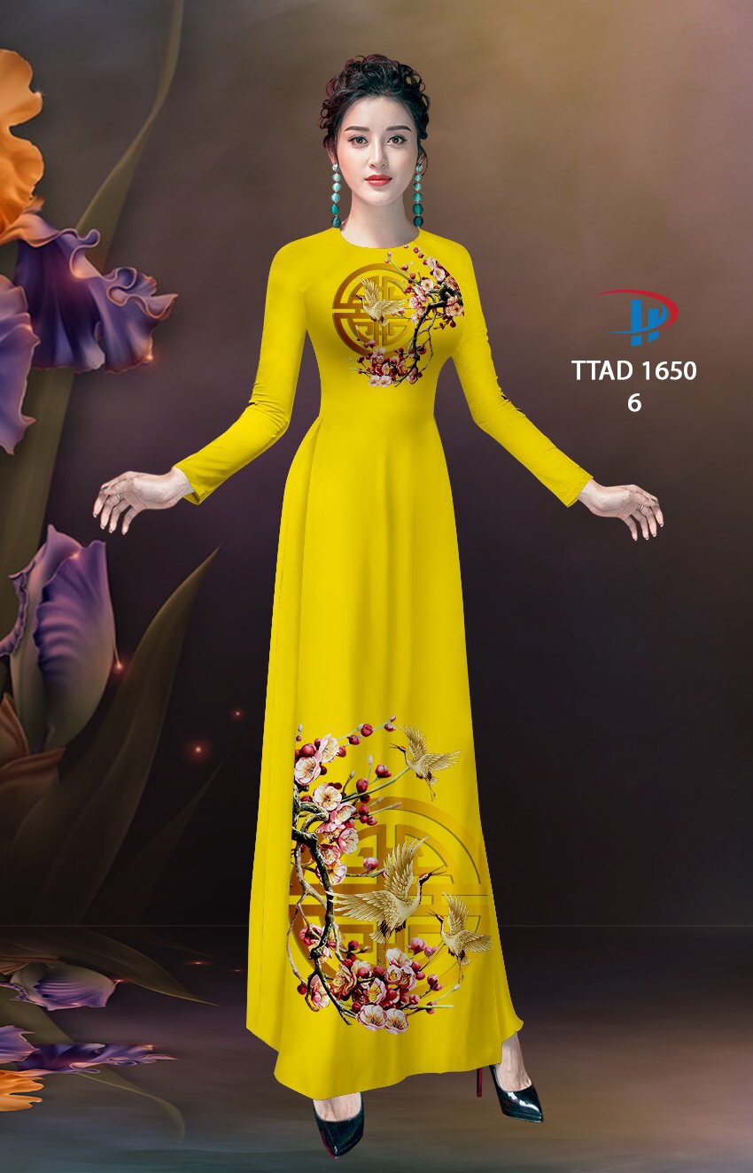 Vải áo dài Lễ Tết TTAD 1650 2 vai-ao-dai-le-tet-ttad-1650