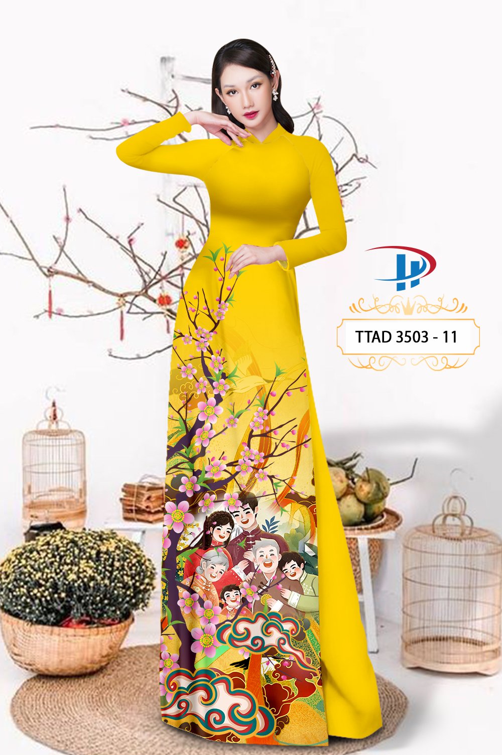 Vải áo dài Lễ Tết TTAD 3503 12 vai-ao-dai-le-tet-ttad-3503