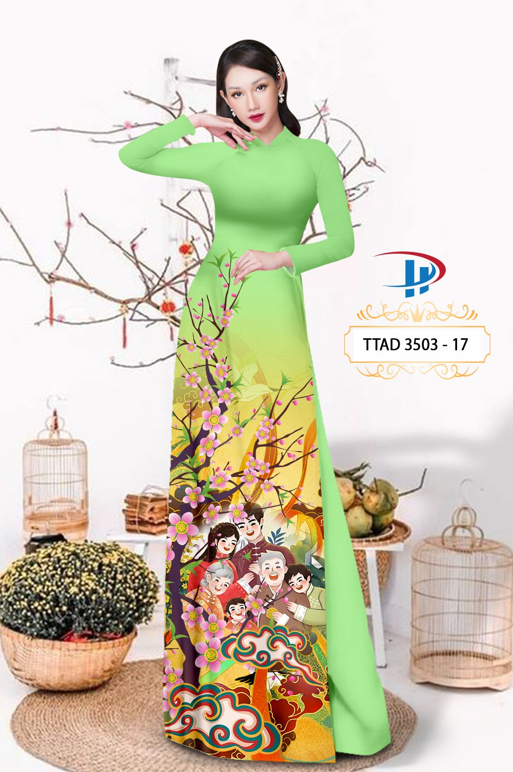 Vải áo dài Lễ Tết TTAD 3503 3 vai-ao-dai-le-tet-ttad-3503