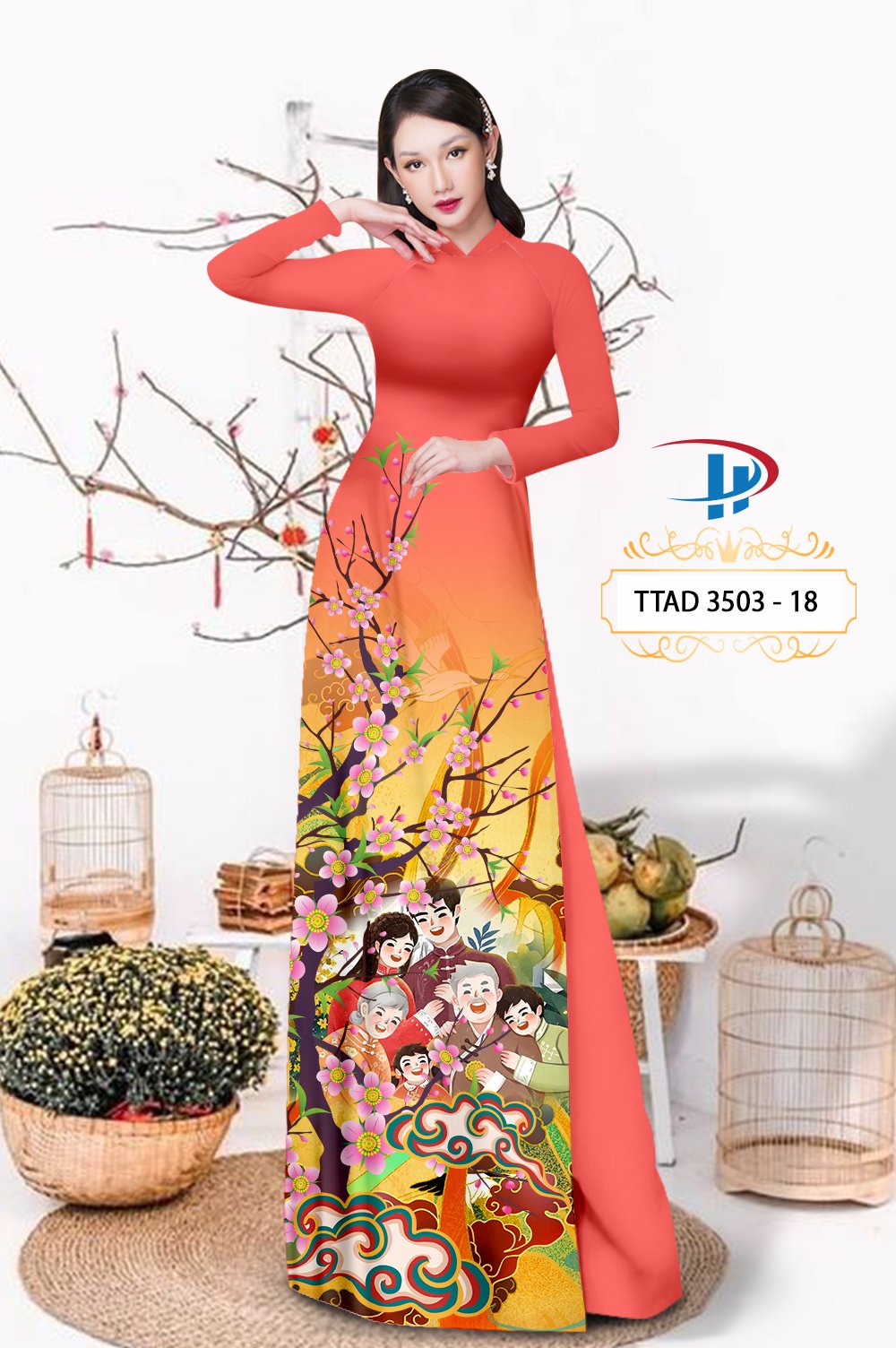 Vải áo dài Lễ Tết TTAD 3503 1 vai-ao-dai-le-tet-ttad-3503